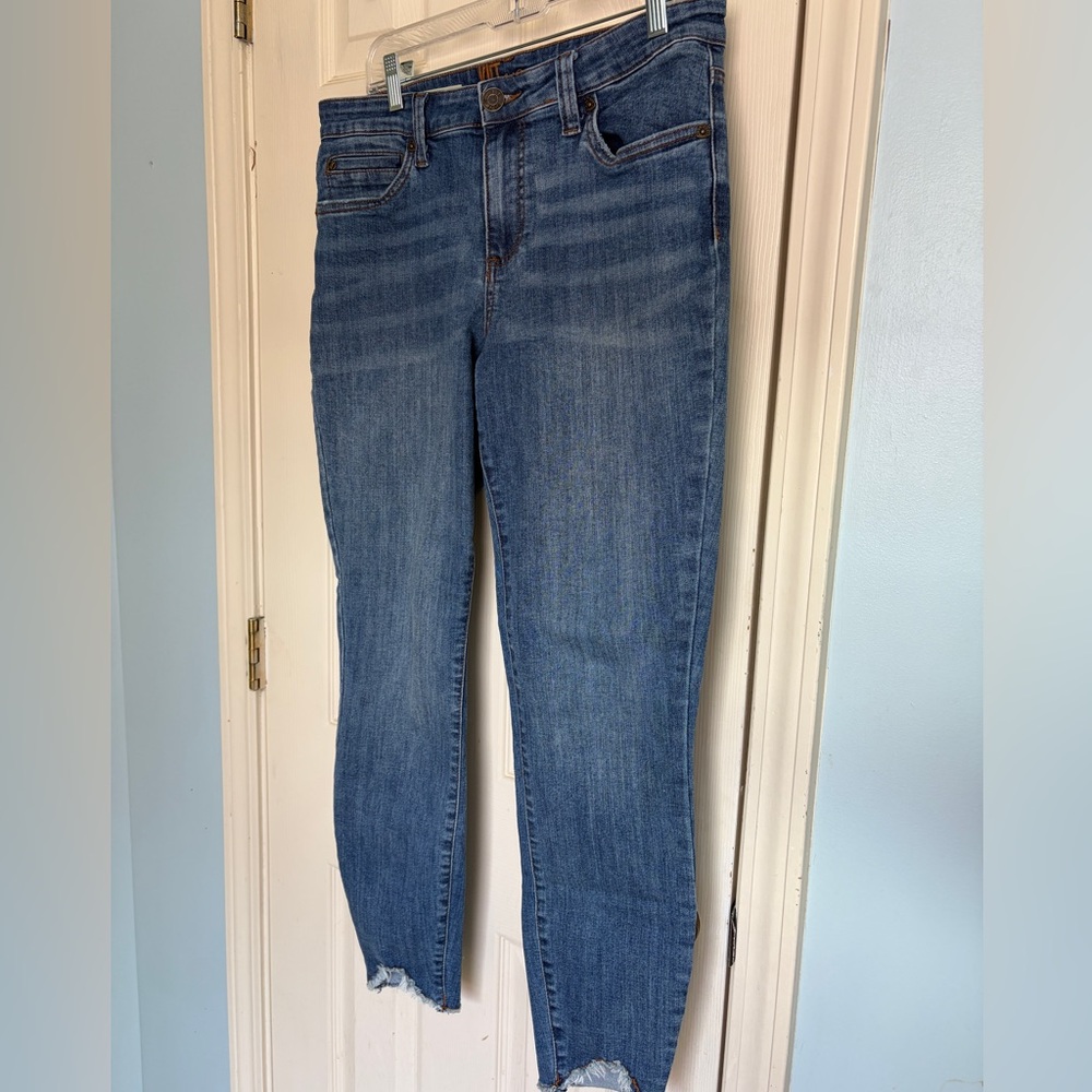 Kut From The Cloth brand Blue Women's Jeans—style: Carlo ankle skinny